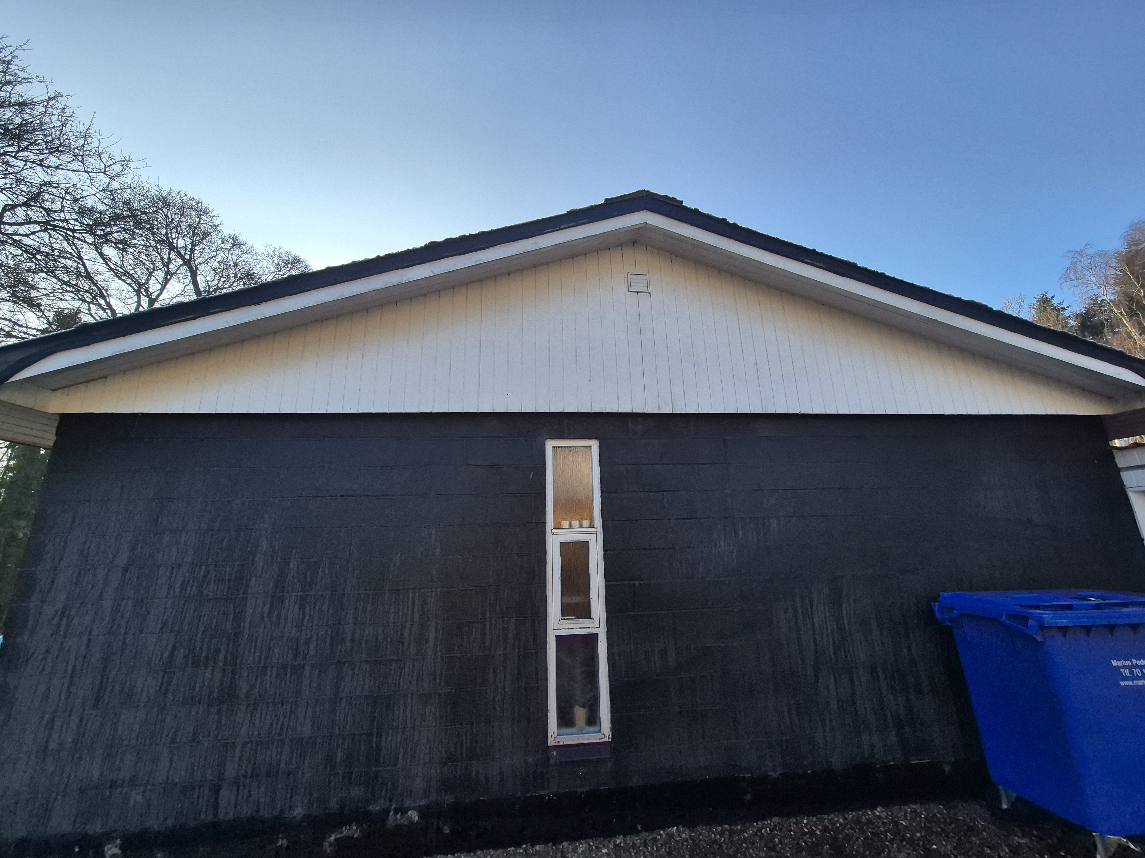 Rens af facade efter rens